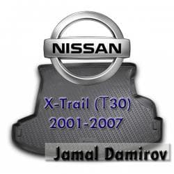 formula təkərləri: Nissan x-trail (т30) 2001-2007 üçün baqaj örtüyü "aileron" — 1