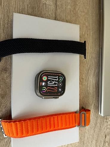 smart saat temiri: Apple watch ultra Saat ideal vəziyyətdədir, cızıq və problem YOXDUR — 4