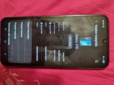 samsung fold 4: Samsung Galaxy A16, 128 GB, rəng - Qara — 2