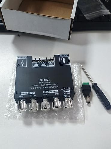 kontakt home ses guclendirici: ZK-MT21 2.1 Kanal Güc Gücləndiricisi Xüsusiyyətlər: Bluethooth 5.0 - — 1
