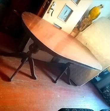 Masalar: Klassik masa, Açılmayan, Taxta, Oval masa — 4