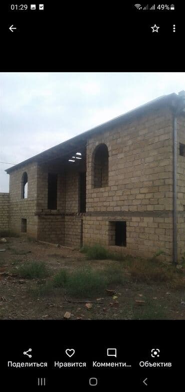 sarayda heyet evleri ucuz qiymete: 5 otaqlı, 200 kv. m — 6
