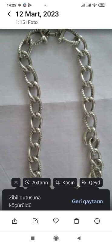 qolbaq gumuş: Sep, Ünvandan götürmə — 2