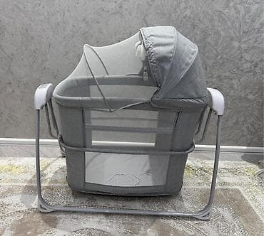 Oğlan və qız üçün, İşlənmiş, Dördbucaq, Beşik, Dəstsiz, Matras ilə, Yellənmə mexanizm ilə