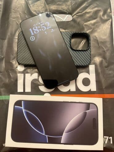 irsad electronic: IPhone 16 Pro Max, 256 GB, Black Titanium, Face ID — 1