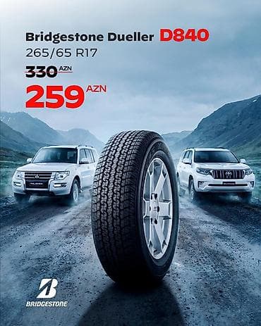 Şin Bridgestone 265 / 65 / R 17