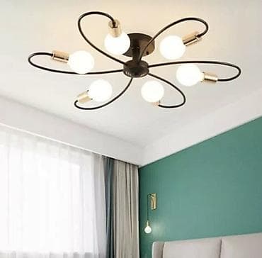 Çılçıraq, 6 lampa, Metal lalafo.az -da Çılçıraq, 6 lampa, Metal