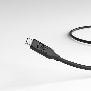 notebook mini: ⚫️Thunderbolt 4 USB-C to USB-C Cable "Amazon Basics" (240W, 40Gbps) — 5