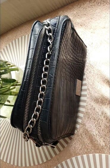 qadın jaketi: Çiyin çantası, Bershka, İşlənmiş — 2