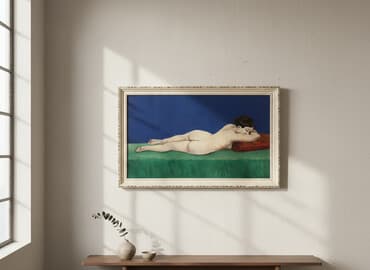 kala gulu haqqında məlumat: Yağlı boya tablo – uzanmış qadın fiquru Real alıcıya endirim olacaq - — 1