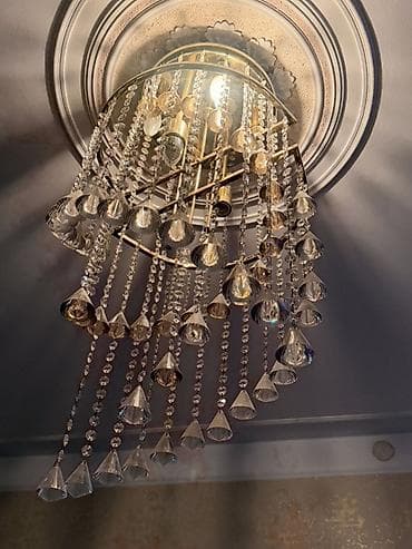 selale: Çılçıraq, 6 lampa, Xrustal — 4