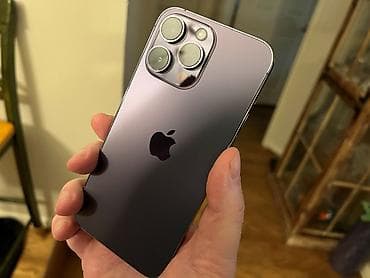 iphone 13 sadə: IPhone 14 Pro Max, 256 GB, Deep Purple, Zəmanət, Kredit, Simsiz şarj — 1