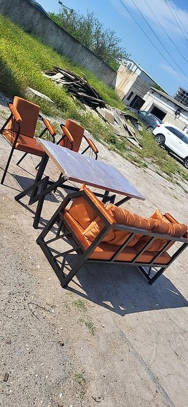 oturaca: Balkon üçün, Yeni, Açılmayan, Dördbucaq masa — 1