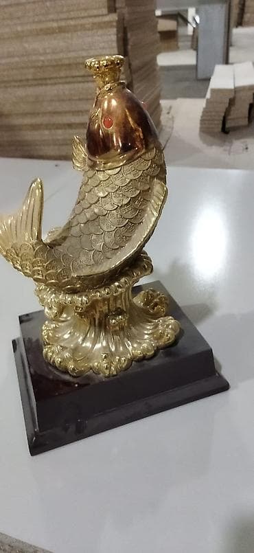 real madrid pastel: Fiqur, Metal, rəng - Qızılı — 3