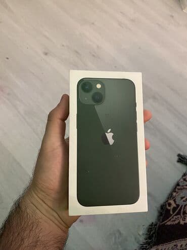i̇phone 5s: IPhone 13, 128 GB, Yaşıl, Face ID — 9