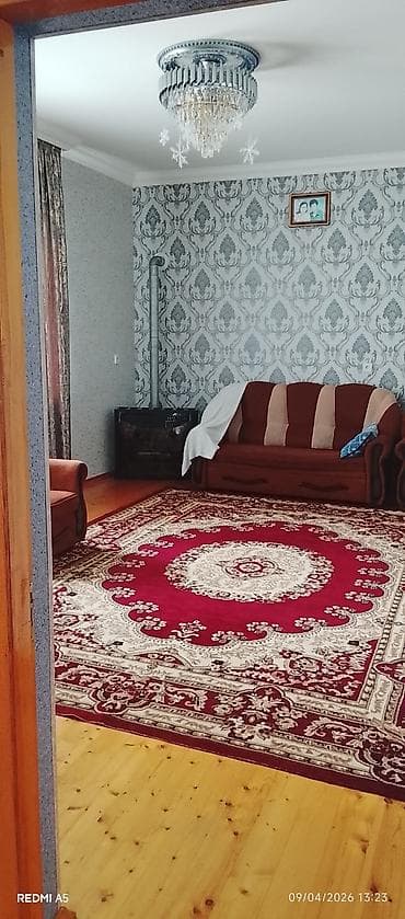 binə savxoz ev: 1 mərtəbəli fərdi yaşayış evi - Ümumi plan: həyəti olan, pilləkənlə — 7