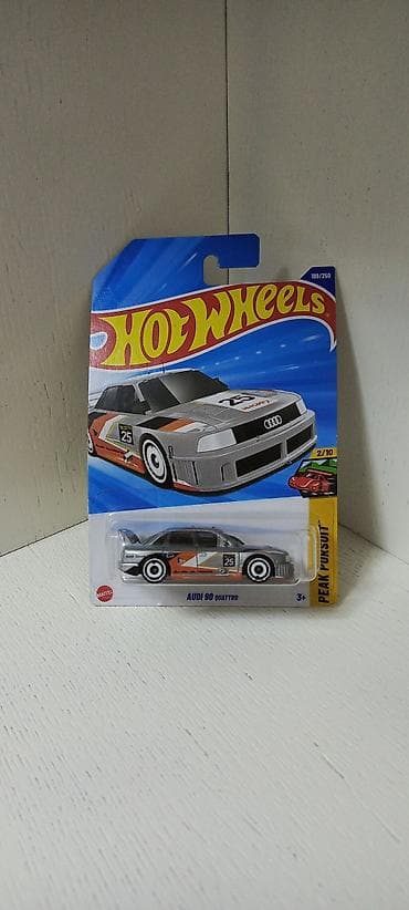 İdman və hobbi: Hot Wheels – Audi 90 Quattro miniatür model avtomobil - Seriya: Peak — 1