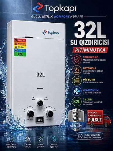 qaz paneli: Pitiminutka Yeni, Kredit yoxdur, Rayonlara çatdırılma, Pulsuz çatdırılma — 6