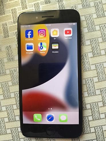 apple 5 s: IPhone 7 Plus, 32 GB, Jet Black, Barmaq izi — 1