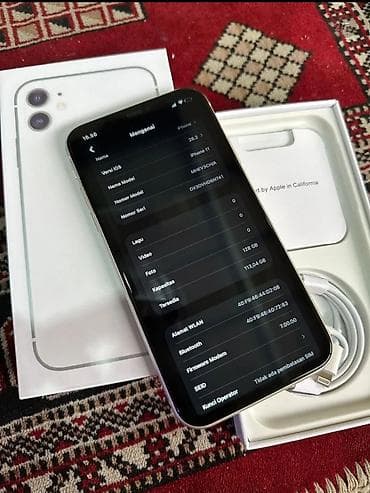 iphone xs resmi: IPhone 11, 128 GB, Ağ, Face ID — 2