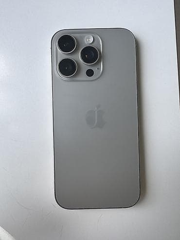 iphone 13 pro max 512: IPhone 16 Pro, 256 GB, Natural Titanium, Zəmanət, Face ID — 3