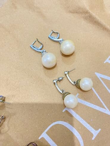 tək qaş: Qolbaq dəsti - Model 1: Gümüşü rəngdə sərt qolbaq, üst hissəsi xırda — 7