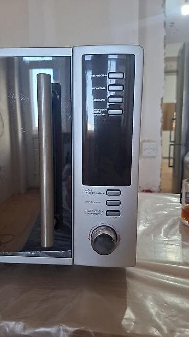 microdalgali soba: Mikrodalğalı soba Vitek, Mikrodalğalar ilə, rəng - Gümüşü, İşlənmiş — 5