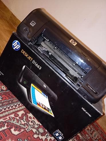 samsung usb: HP Deskjet D1663 rəngli inkjet printer Xüsusiyyətlər: - Model: HP — 3