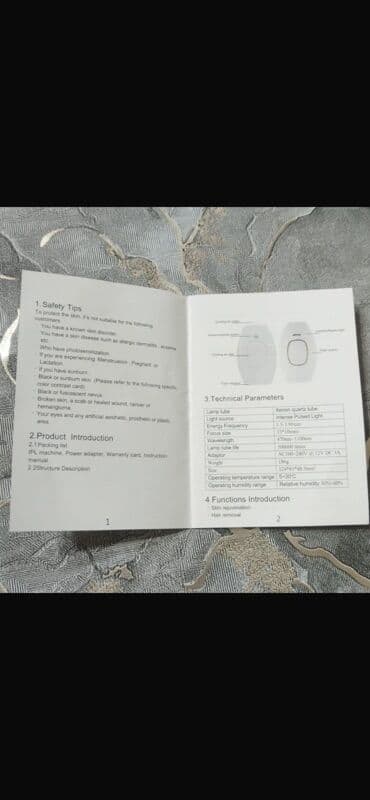 Lazer epilyatorları: Lazer epilyatoru, Yeni, Pulsuz çatdırılma — 4