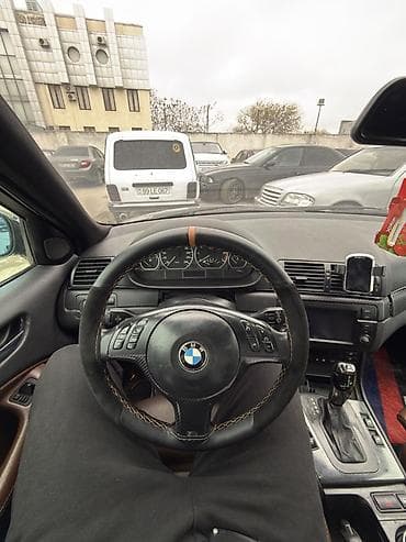 bmw e38: BMW E46 sükan – M paket üslubunda qara (alcantara və dəri), karbon — 3