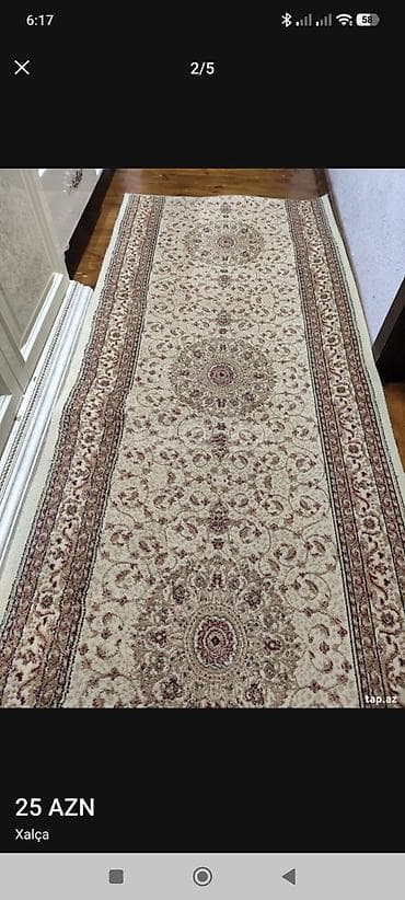 kovralin: Xalça – dəhliz üçün uzun yolluq - Dizayn: klassik şərq naxışlı — 4