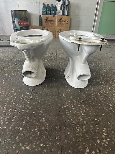 Unitazlar: Məhsul: Podnosnik tipli unitaz kasaları (2 ədəd) Xüsusiyyətlər: - — 3