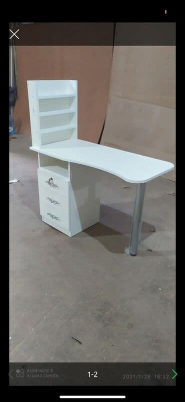 стол мебель: Новый, Стол для маникюра, Без зеркала — 2