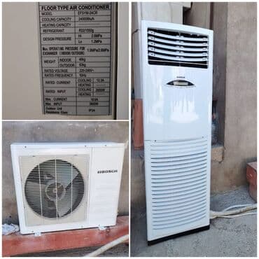 Digər soyuducu avadanlığı: Kondisioner Bosch, 100-dən çox kv. m