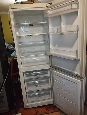 teka: İşlənmiş 2 qapılı Samsung Soyuducu Satılır, rəng - Ağ, Təkərli — 4