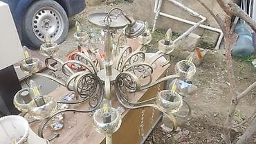 Çılçıraq, 10 və daha çox lampa, Metal lalafo.az -da Çılçıraq, 10 və daha çox lampa, Metal