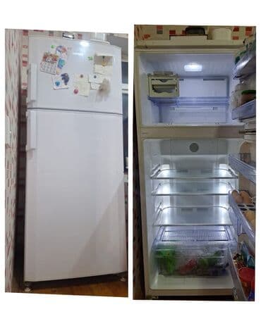 2 qapılı Beko Soyuducu Satılır, rəng - Ağ