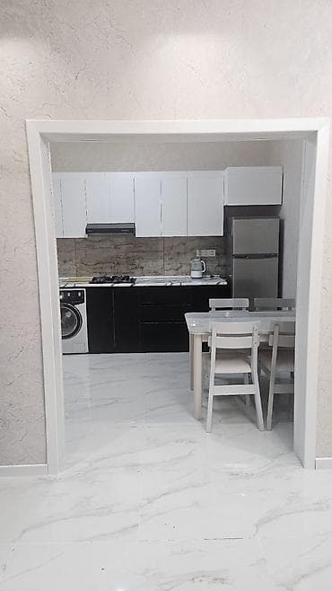 güneşlide kiraye ev: AYLIQ KİRALIQ AİLƏVİ MODERN HƏYƏT EVİ - Plan: Geniş zal və mətbəx — 6