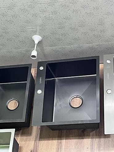 Mətbəx üçün metal lavabolar – müxtəlif ölçü və rənglər - Material — 10