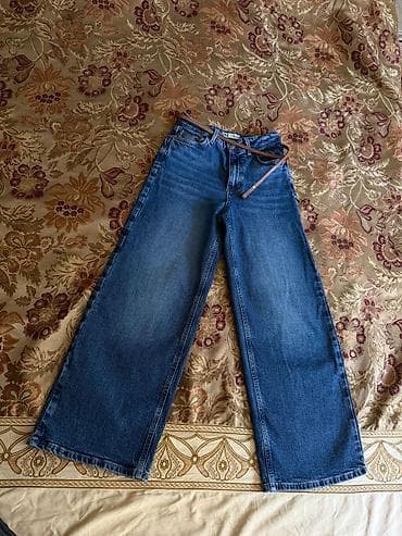 boyfriend salvar modelleri: Qadın cins şalvarları – 2 model dəsti 1) Açıq mavi mom/straight — 2