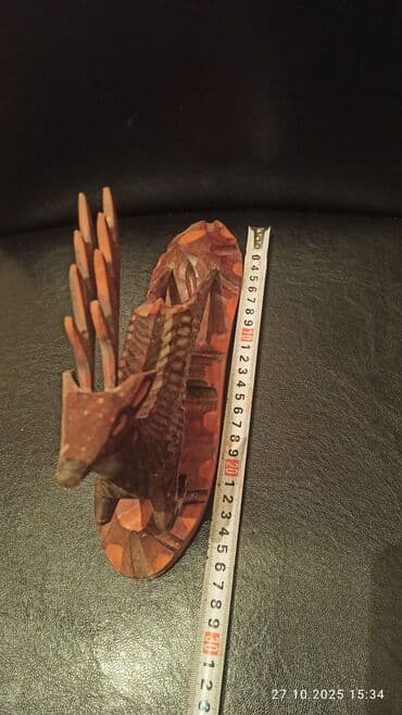 kecibuynuzu behmezi kisiler ucun: Fiqur, Taxta, rəng - Qəhvəyi — 4