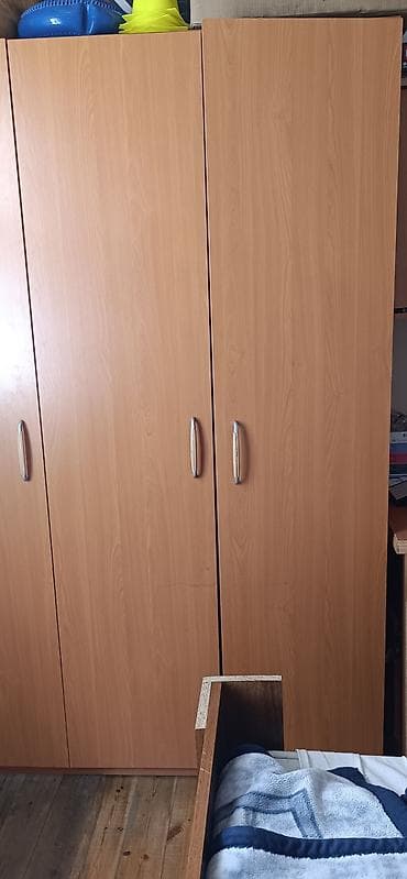 paltar wkaflari: İşlənmiş, 3 qapılı, Açılan, Düz dolab — 3
