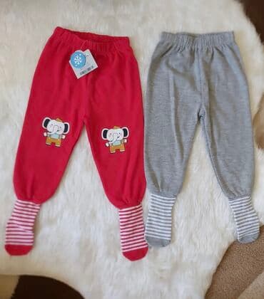 Gündəlik şalvar, Qız üçün, 9 - 12 ay