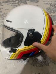 Moto dəbilqələr: Moto Kask, 4 ce defe istifade edilib özüm 100-ə almisam Real aliciya — 2