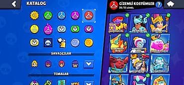 mikrofon satışı: Brawl Stars oyun hesabı Hesab 2019 da açılıb içine cox pul vurulubdu — 5