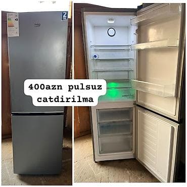 Elektronika: Beko iki qapılı soyuducu - Aşağıda dondurucu bölməsi, yuxarıda — 1