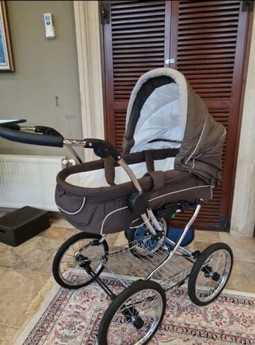 usaq ucun qolbaqlar: Çıxarıla bilən beşikli araba, Yaş: 30 ay — 27