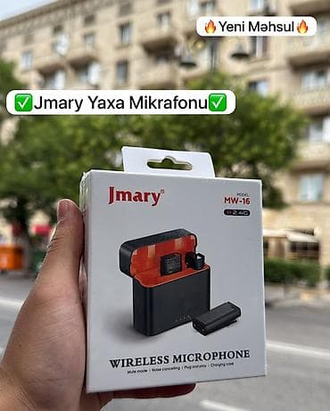micro qulaq: Jmary simsiz yaxa mikrofonları – yeni məhsul seriyası Model — 2