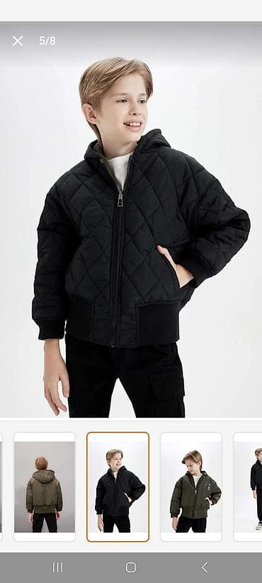 kollec jaketi: Jaket, Oğlan üçün, 9 - 10 yaş, Defacto — 2