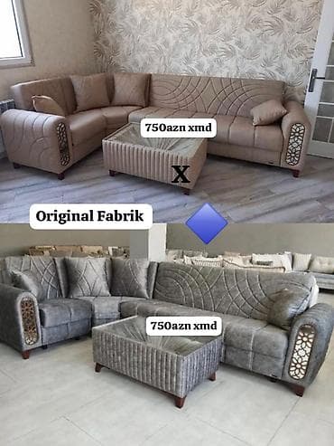 qədimi masa: Yeni, Künc divan, Qonaq otağı üçün, Açılan — 1